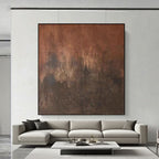 Wabi-Sabi Abstract Wall Art - Ember