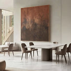 Wabi-Sabi Abstract Wall Art - Ember