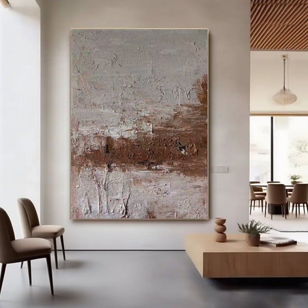 Wabi-Sabi Abstract Wall Art - Erosion Poem