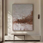 Wabi-Sabi Abstract Wall Art - Erosion Poem