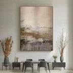 Wabi-Sabi Abstract Wall Art - Ethereal Horizon