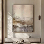 Wabi-Sabi Abstract Wall Art - Ethereal Horizon