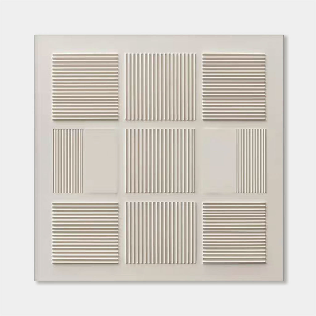 Wabi-Sabi Geometric Neutral Wall Art - Quiet Rhythm
