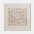 Wabi-Sabi Geometric Square Wall Art - Matrix