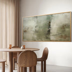Wabi-Sabi Minimalist Abstract Painting - Patina