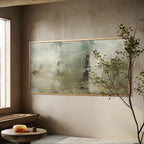 Wabi-Sabi Minimalist Abstract Painting - Patina