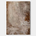Lumi Gallery's Wabi-Sabi vintage wall art with textured brown-gray patina on canvas