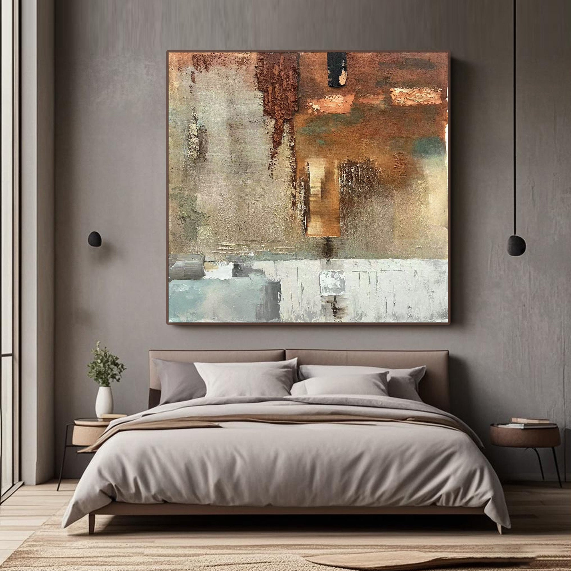 Wabi-sabi Abstract Wall Art - Fading