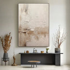 Wabi Sabi Textured Painting - Still Earth