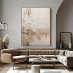 Wabi Sabi Textured Painting - Still Earth