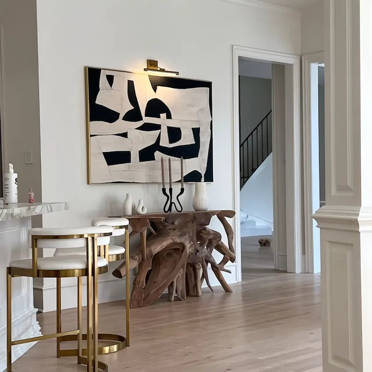 Minimalist Geometric Abstract Art #WS023