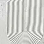 Wabi Sabi 3D Textured Geometric Wall Art - Arc Passage