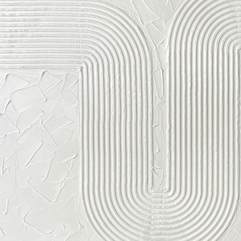 Wabi Sabi 3D Textured Geometric Wall Art - Arc Passage