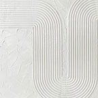 Wabi Sabi 3D Textured Geometric Wall Art - Arc Passage