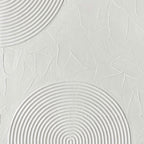 3D Textured Scandinavian Geometric Painting - Arched Silence