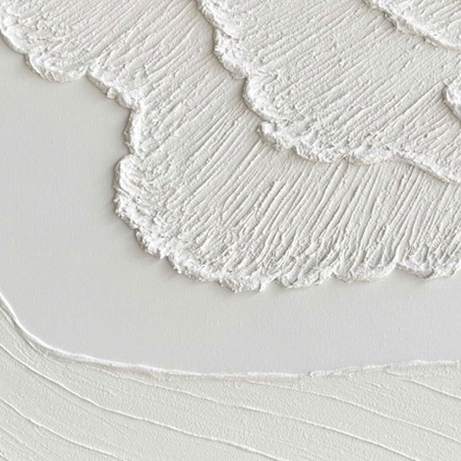 3D Textured Minimalist Coastal Wall Art - Ebb Trace