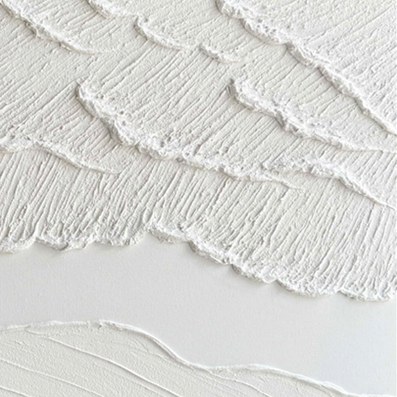 3D Textured Minimalist Coastal Wall Art - Ebb Trace