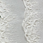 3D Textured Abstract Coastal Wall Art - Green Undertow