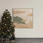 Modern Abstract Landscape Art | Minimalist Wall Decor #AB030