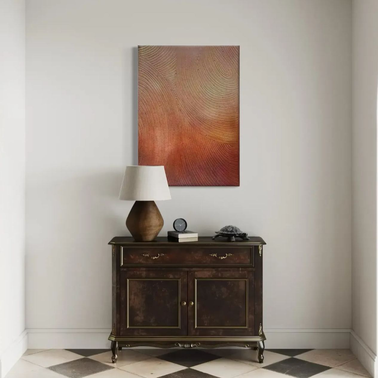 Modern Textured Abstract Wall Decor #MN003