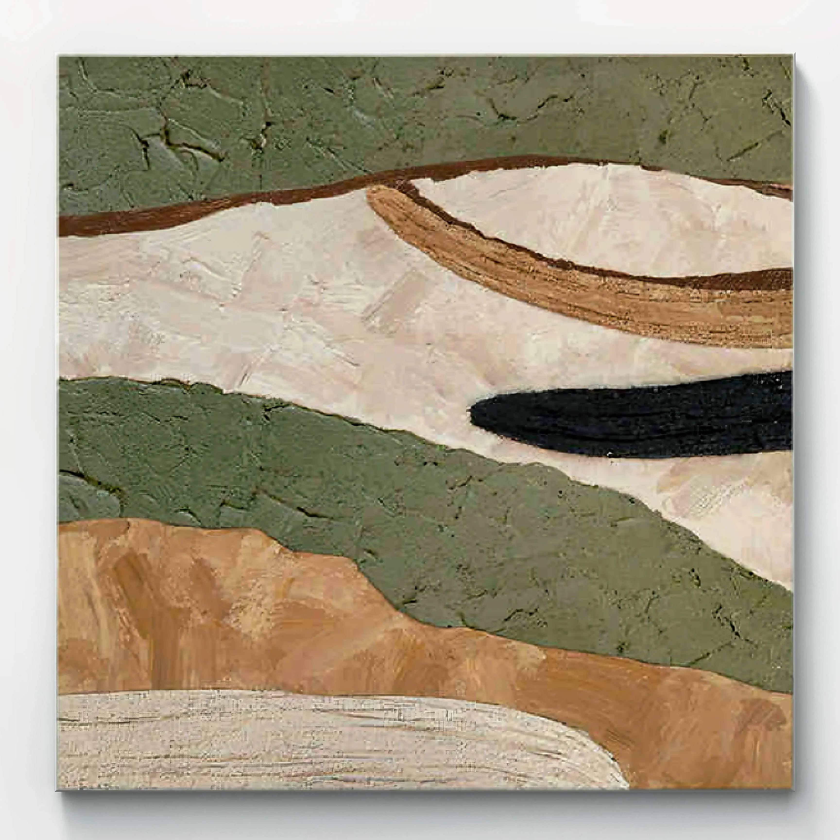 Modern Abstract Landscape Art | Minimalist Wall Decor #AB029
