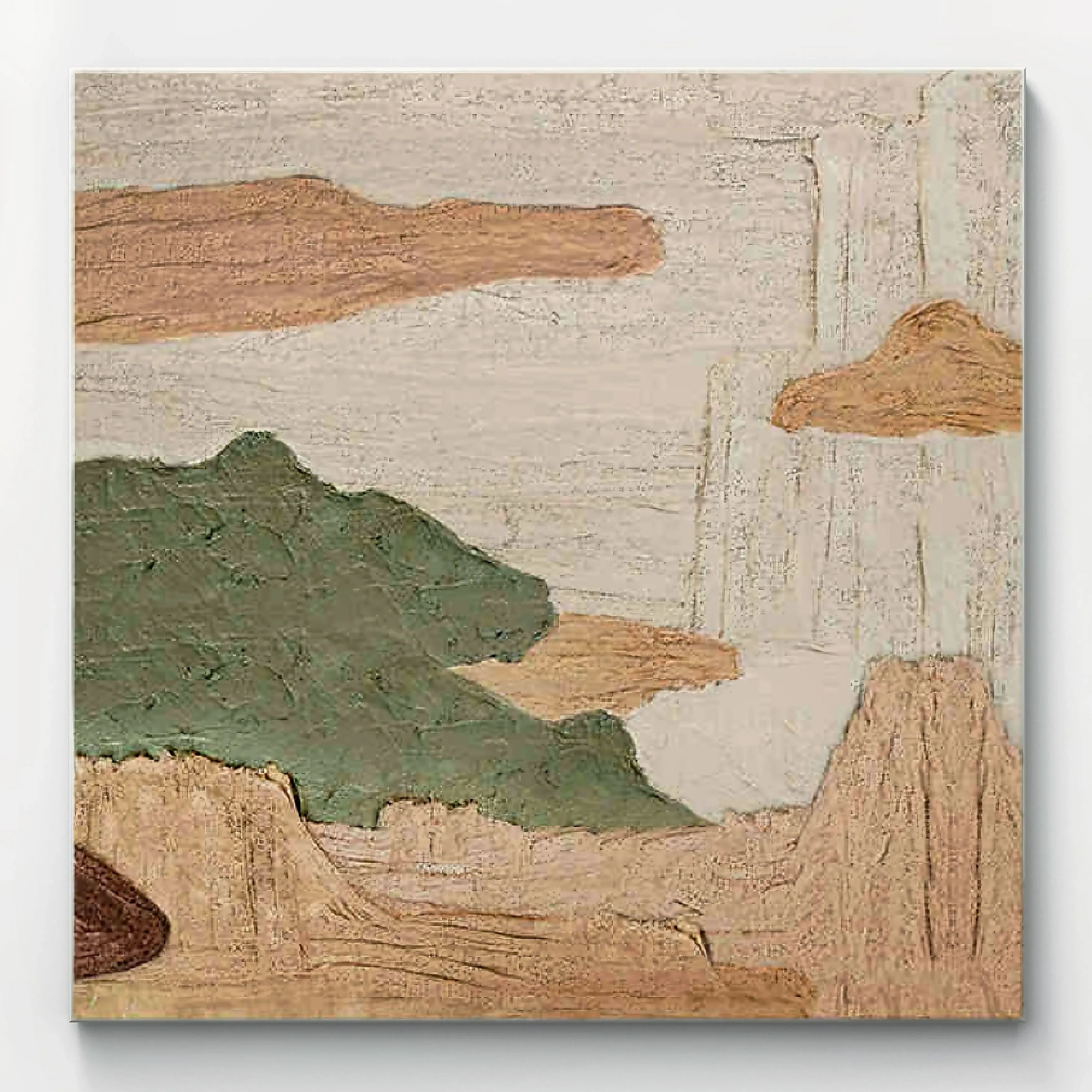 Modern Abstract Landscape Art | Minimalist Wall Decor #AB030