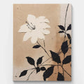 Textured Beige Floral Wall Art	 #WS001