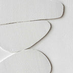 Wabi Sabi 3D Textured Minimalist Wall Art - Pale Stack