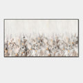 Modern Minimalist White and Gray Wall Art - Pearl Scatter