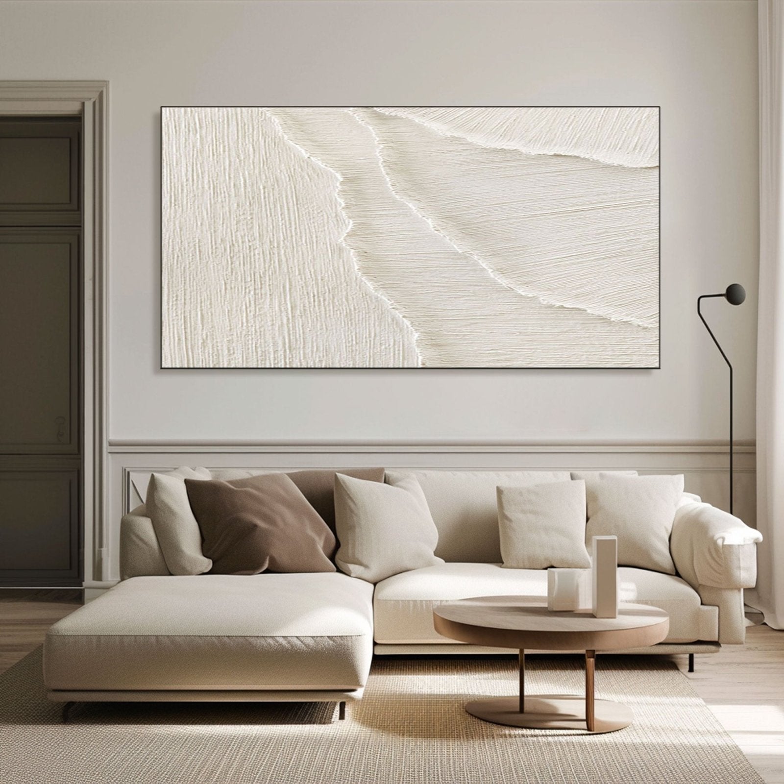 3D Textured Wave Wall Art | Ocean Hush