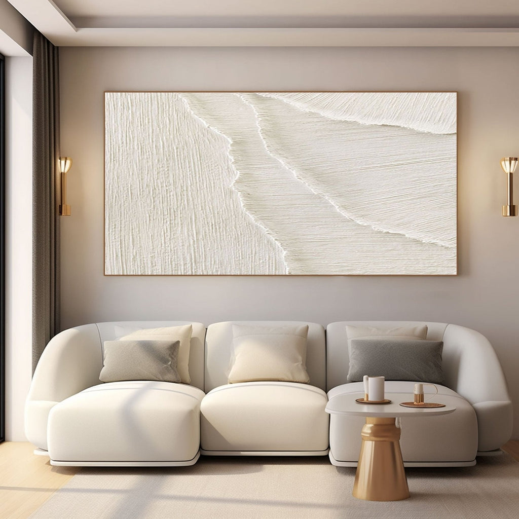 3D Textured Wave Wall Art | Ocean Hush