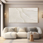 3D Textured Wave Wall Art | Ocean Hush