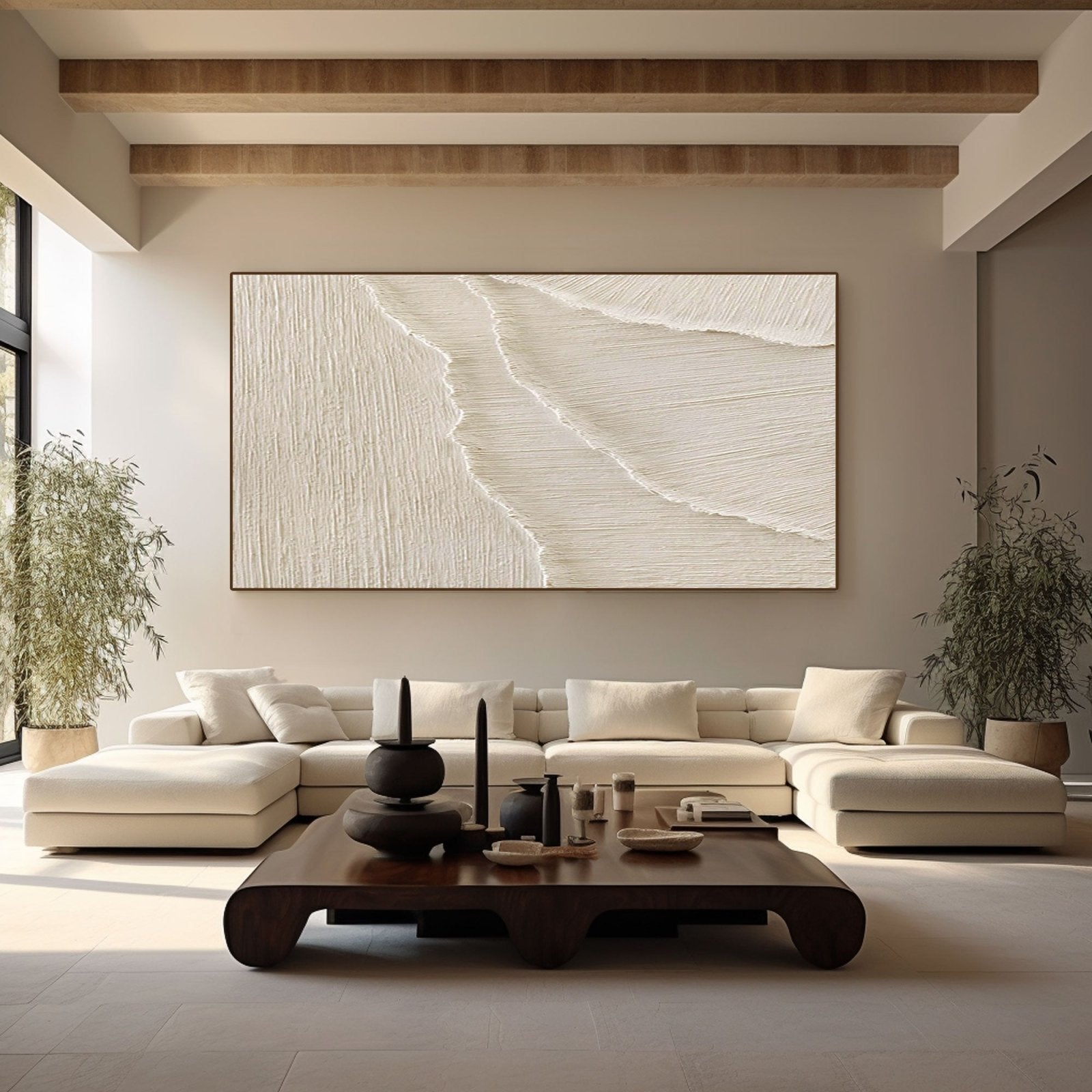 3D Textured Wave Wall Art | Ocean Hush