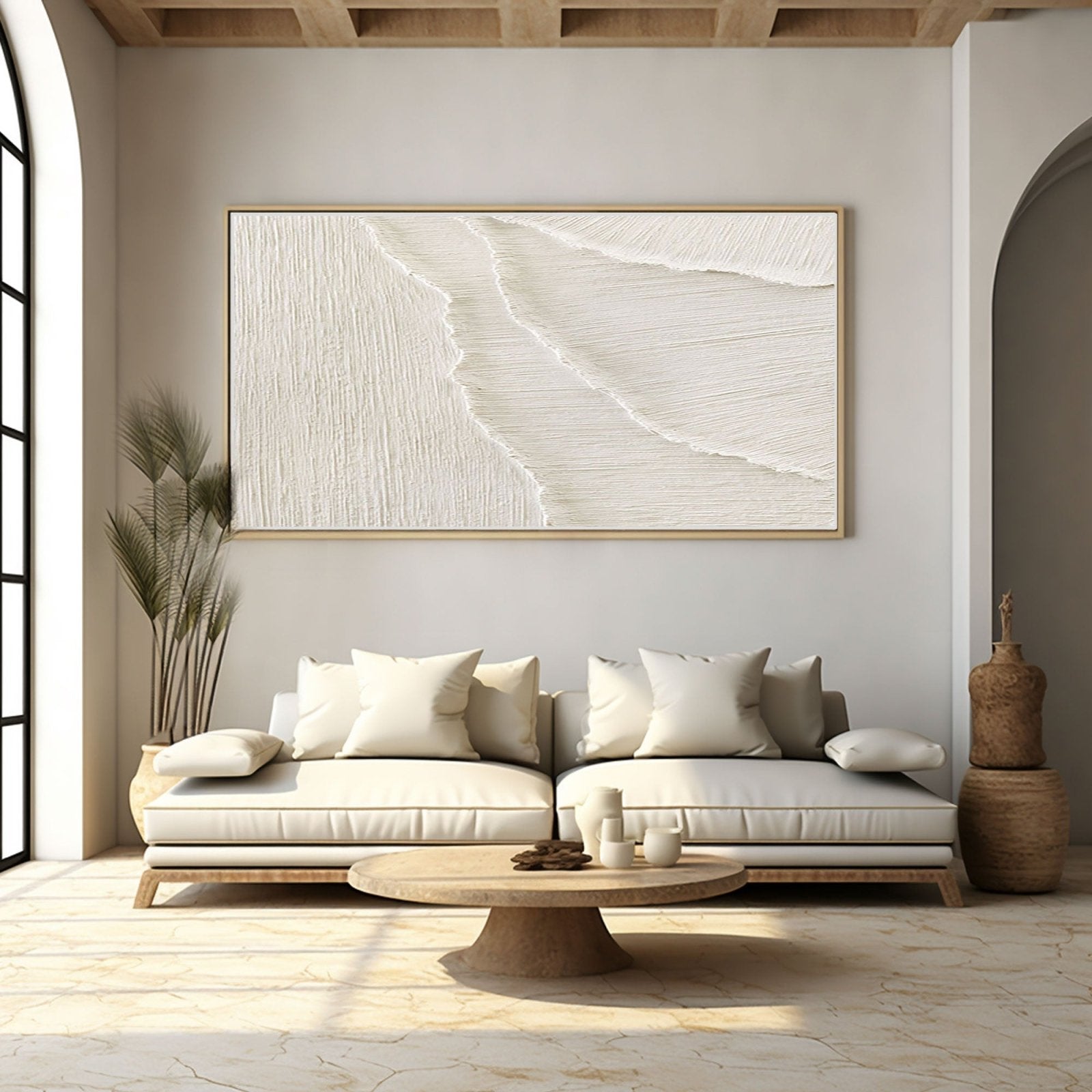 3D Textured Wave Wall Art | Ocean Hush