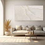3D Textured Wave Wall Art | Ocean Hush