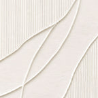 3D Textured Minimalist Geometric Wall Art - Quiet Frond