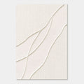3D Textured Minimalist Geometric Wall Art - Quiet Frond