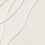 3D Textured Minimalist Geometric Wall Art - Quiet Frond
