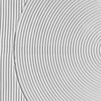 3D Textured Minimalist White Geometric Wall Art - Quiet Radius