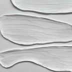 Wabi Sabi Minimalist White Wall Art - Quiet Strata