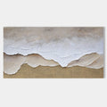 3D Textured Wabi Sabi Coastal Wall Art - Sand Veil