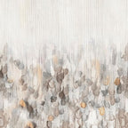 Modern Minimalist White and Gray Wall Art - Pearl Scatter