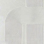 3D Textured Scandinavian Geometric Artwork - Twin Passage