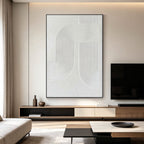 3D Textured Scandinavian Geometric Artwork - Twin Passage