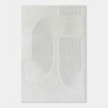 3D Textured Scandinavian Geometric Artwork - Twin Passage