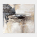 Wabi Sabi Abstract Landscape Painting - Veiled Tides