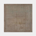 Lumi Gallery Wabi Sabi Japandi geometric canvas art with muted earth tones and textured patterns